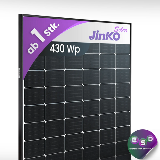Jinko 430Wp Bifazial Black Frame