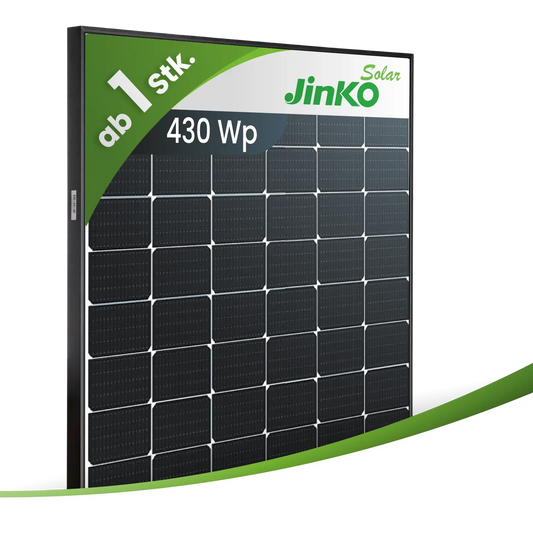 Jinko 430Wp Bifazial Black Frame - Energie Shop Deutschland 